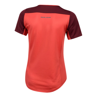 Pearl Izumi Canyon Short Sleeve MTB Jersey - Womens - Port-Cayenne