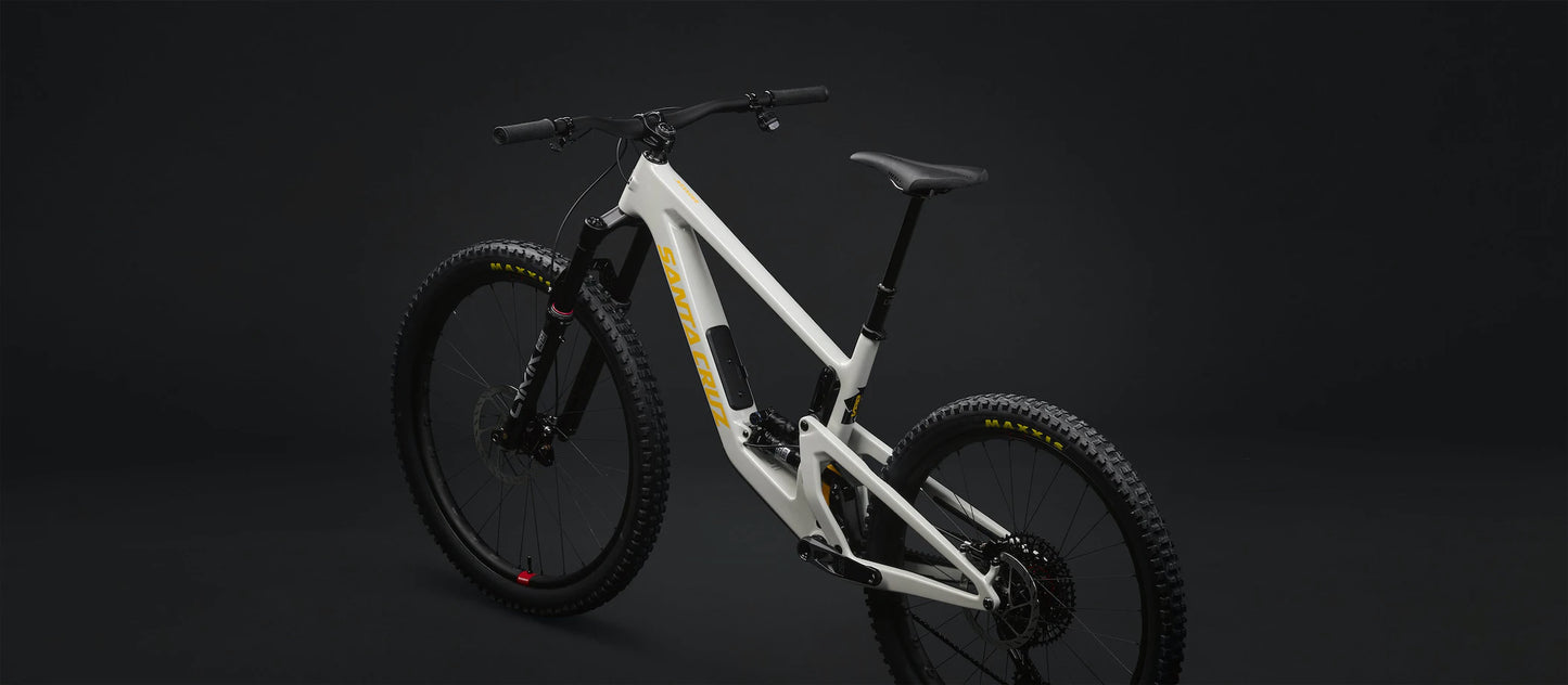 Santa Cruz Bronson Carbon MX - S Kit - Gloss Chalk White - 2024