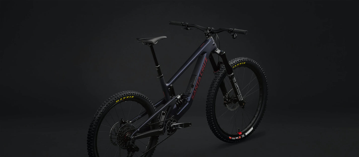 Santa Cruz Nomad Carbon MX - R Kit - Matt Liquid Blue - 2024