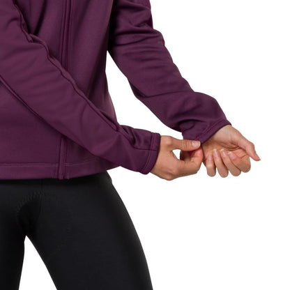 Pearl Izumi Quest Thermal Long Sleeve Road Jersey - Womens - Dark Violet