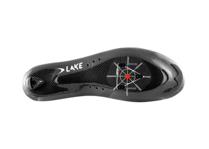 Lake CX333 Road Shoe - Womens - White-Black