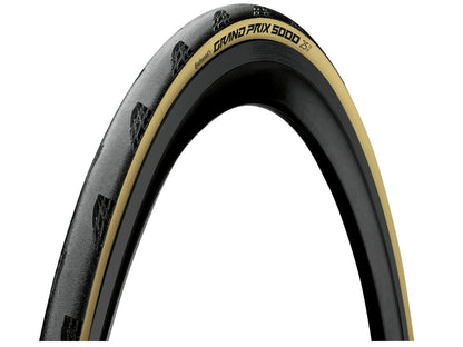 Continental Grand Prix 5000 700c Folding Road Tire - Black-Cream