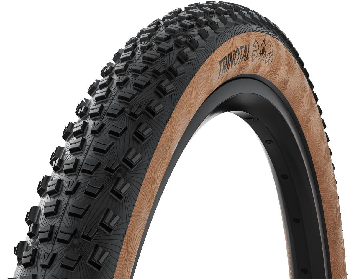 Continental Trinotal Race Rapid 29" Folding MTB Tire - Black-Transparent