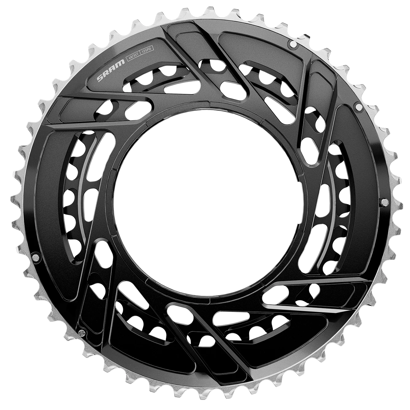 SRAM Force E1 Powermeter Chainring Kit - Black