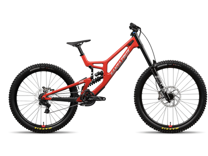 Santa Cruz V10 CC MX DH S Kit Gloss Red 2024 Cambria Bike