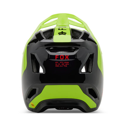 Fox Racing Rampage Full Face Helmet - Barge - Youth - Flo Yellow