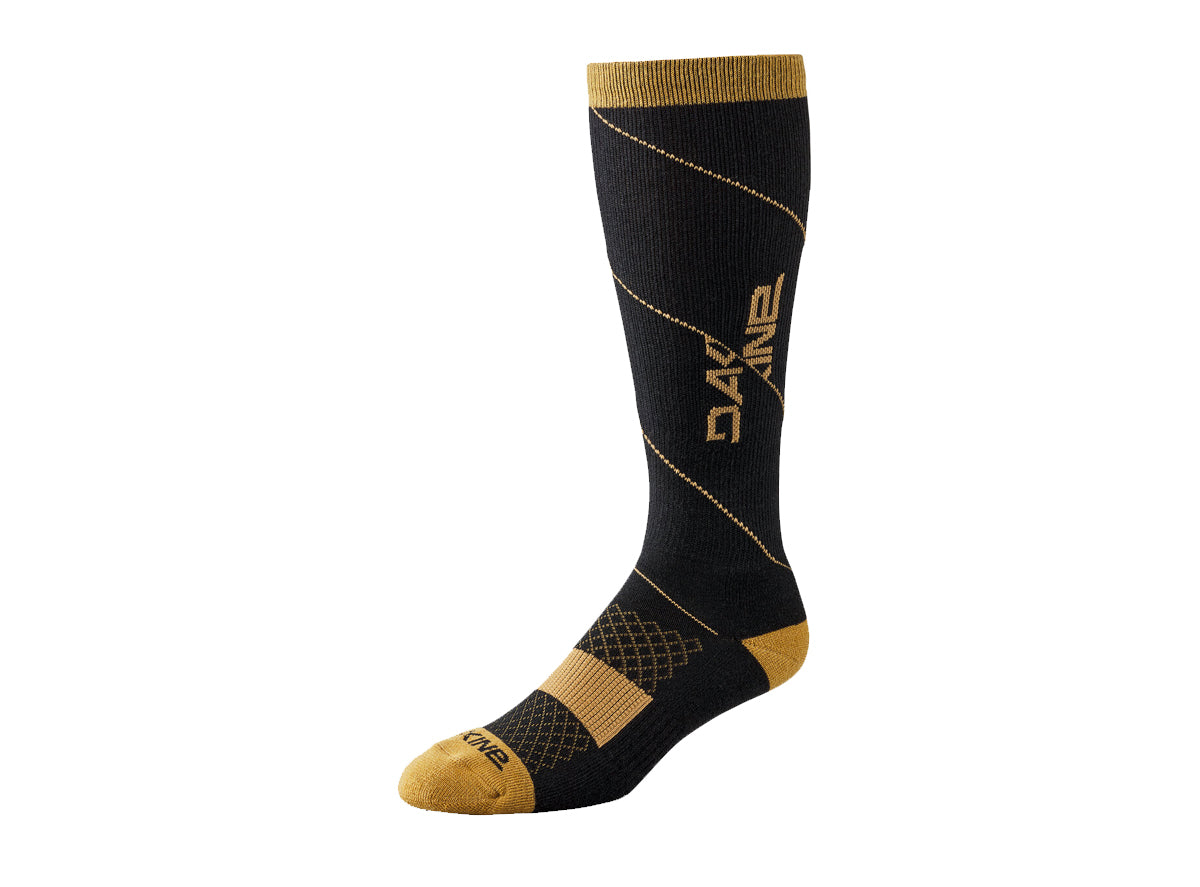 Dakine Berm Tall Sock - Black-Tan