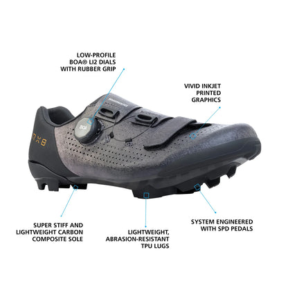 Shimano RX801 SPD Gravel Shoe - Black