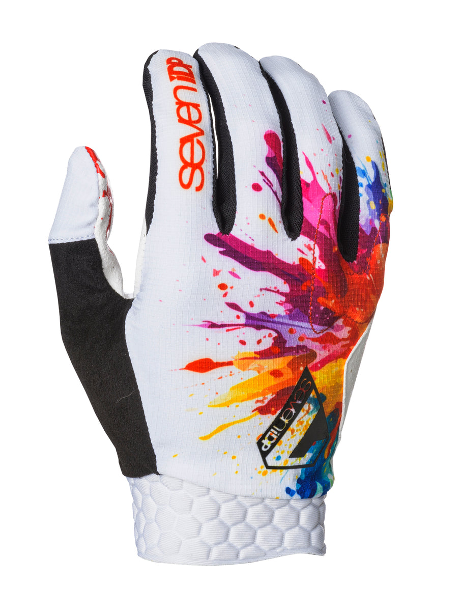7 iDP Project MTB Glove - LTD Edition - Splatter