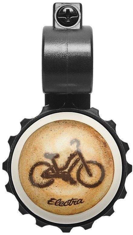 Electra Forward Twister Bike Bell - Running Latte