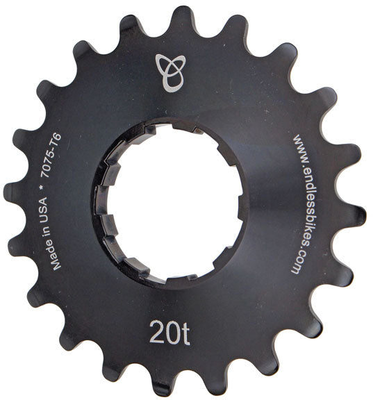 Endless Bikes  Kick Ass Cog - 20T - Black