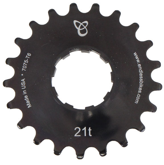 Endless Bikes  Kick Ass Cog - 21T - Black