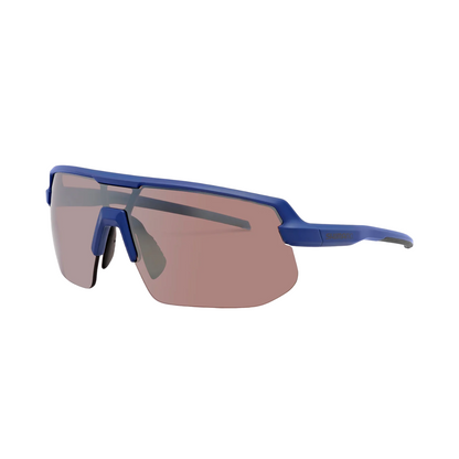 Shimano Twinspark 2 Sunglasses - Smoky Navy - Ridescape High Contrast Lens