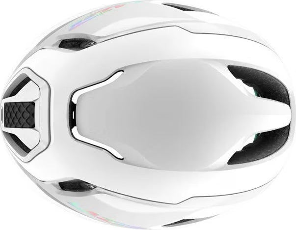 Lazer Vento Kineticore KC SMU Road Helmet - Pure White-Black Straps
