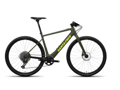 Santa Cruz Skitch Carbon CC 700c - Apex Flat Bar - Matt Olive Green - 2024