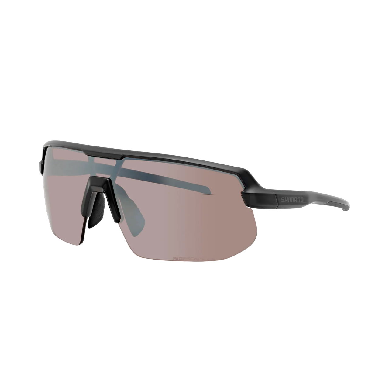 Shimano Twinspark 2 Sunglasses - Black - Ridescape High Contrast Lens