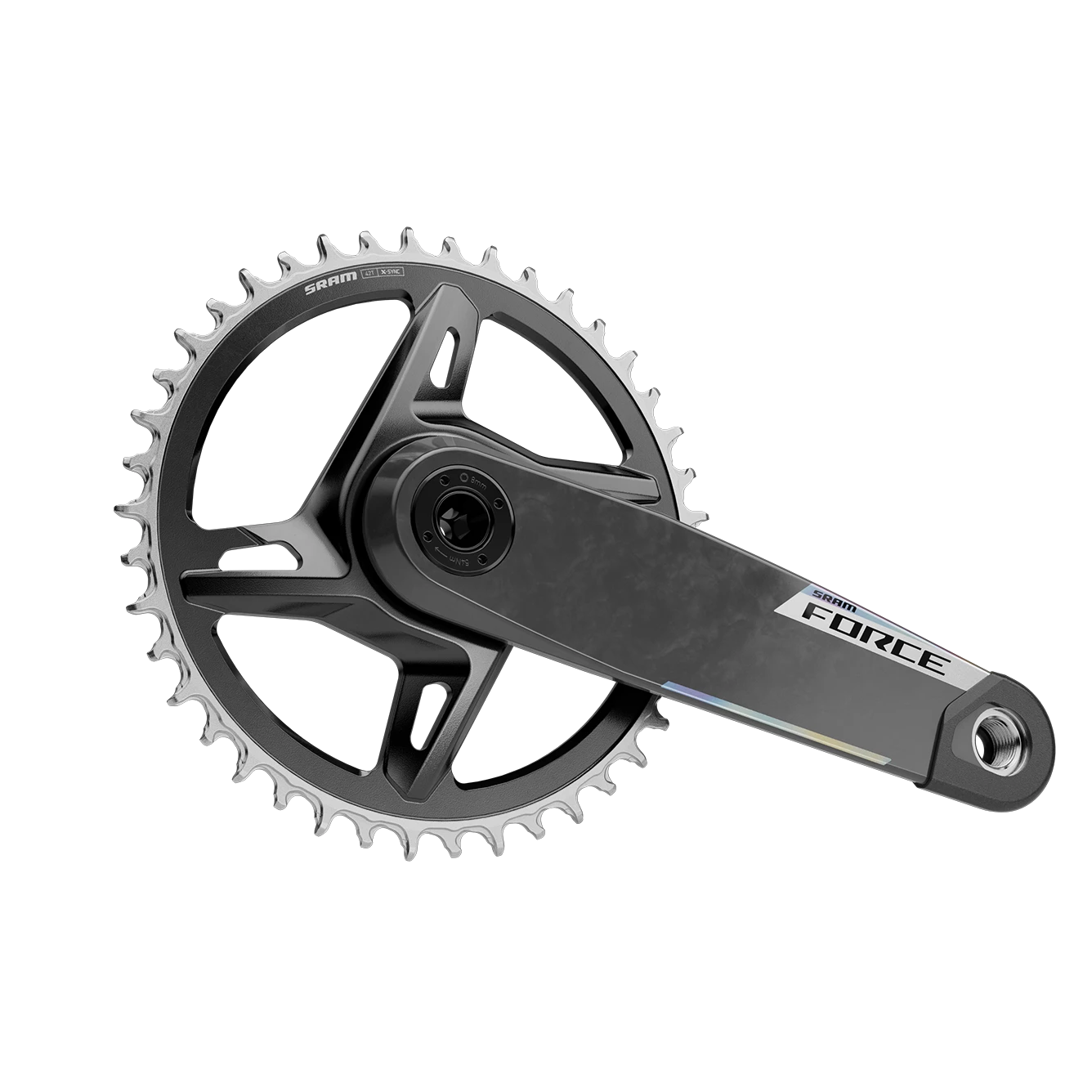 SRAM Force XPLR E1 DUB Wide 13 Spd Crankset - Black – Cambria Bike