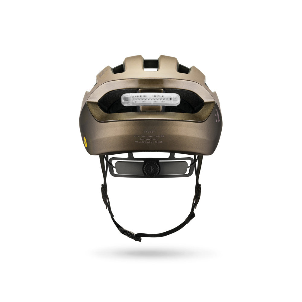 Fizik Kudo Road Helmet with Light - Bronze