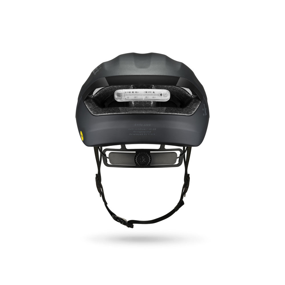 Fizik Kudo Road Aero Helmet with Light - Black