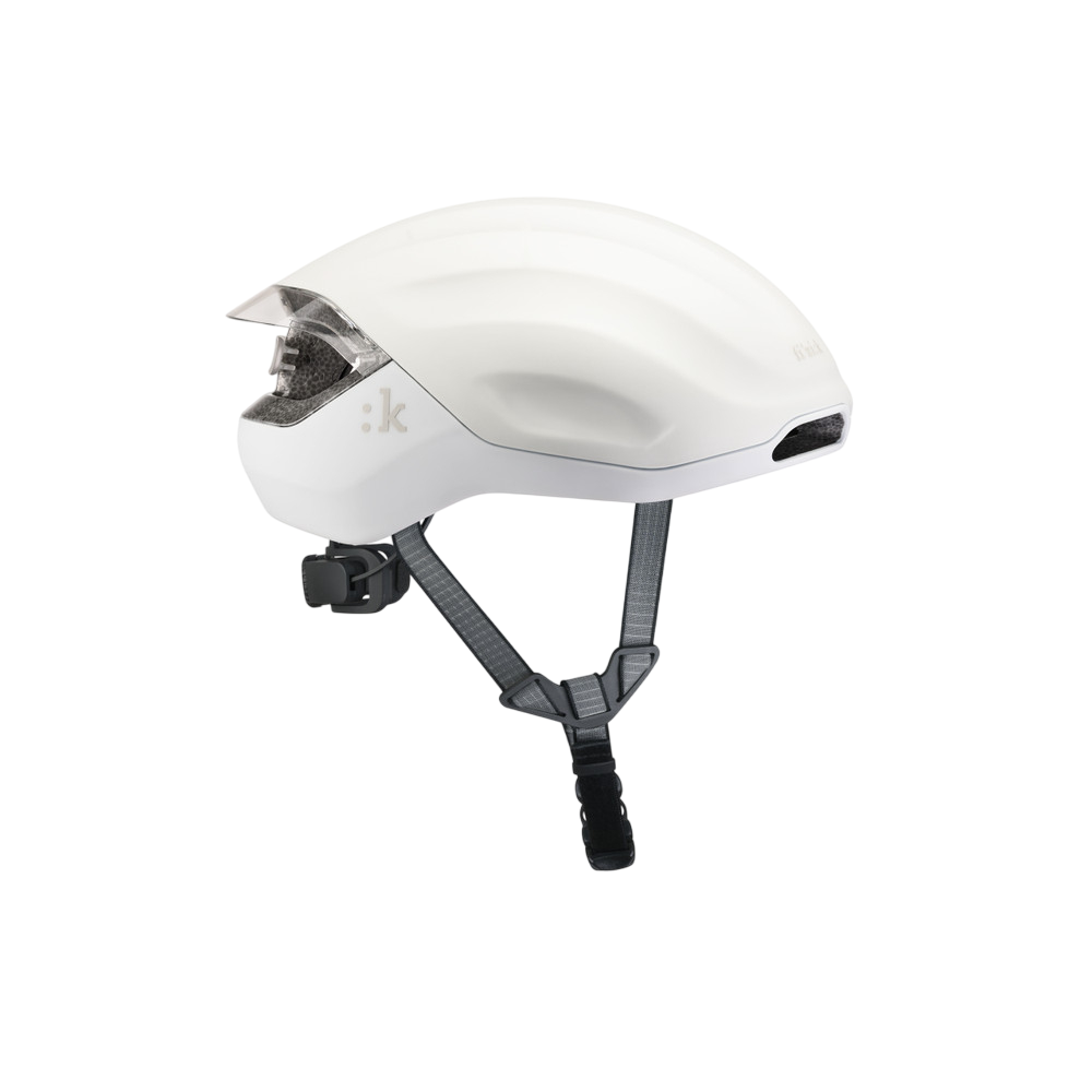 Fizik Kudo Road Aero Helmet with Light - White