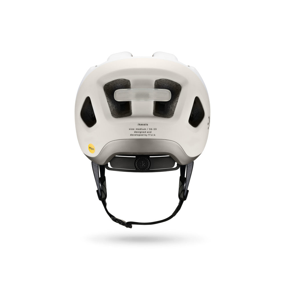 Fizik Kassis MTB Helmet with Light - White