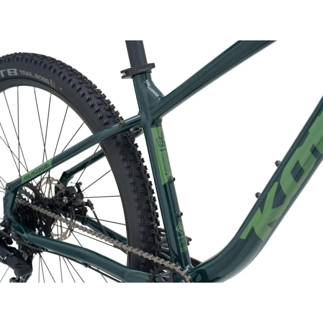 Kona Fire Mountain 27.5 - Gloss Metallic Peridot