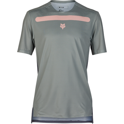Fox Racing Ranger Short Sleeve MTB Jersey - Aviation - Youth - Gray Vintage