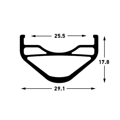 Stans ZTR Flow EX 26" MTB Rim - Black