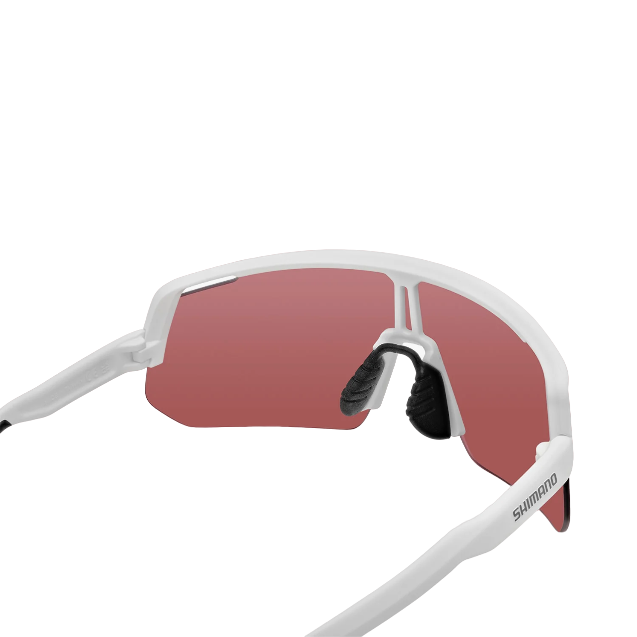 Shimano Technium L Sunglasses - Matt White - Ridescape Road Lens