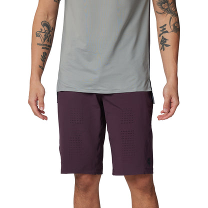 Fox Racing Flexair MTB Short with Liner - Dark Purple