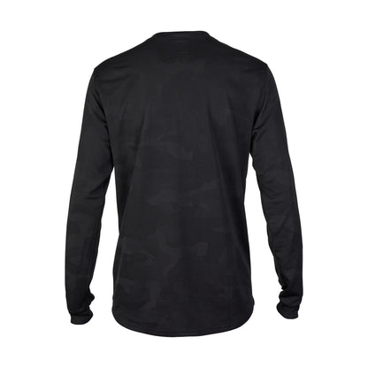 Fox Racing Ranger Tru Dri Long Sleeve MTB Jersey - Black - 2024