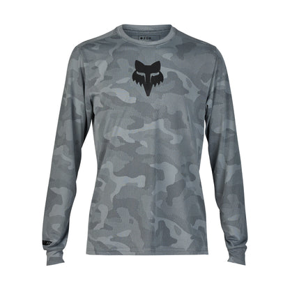 Fox Racing Ranger Tru Dri Long Sleeve MTB Jersey - Cool Gray