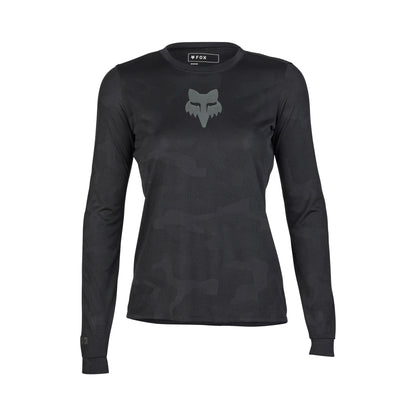 Fox Racing Ranger Tru Dri Long Sleeve MTB Jersey - Womens - Black - 2024