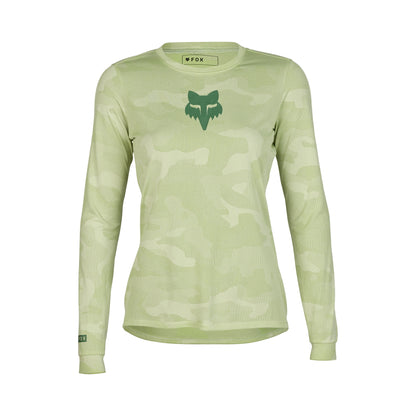 Fox Racing Ranger Tru Dri Long Sleeve MTB Jersey - Womens - Cactus