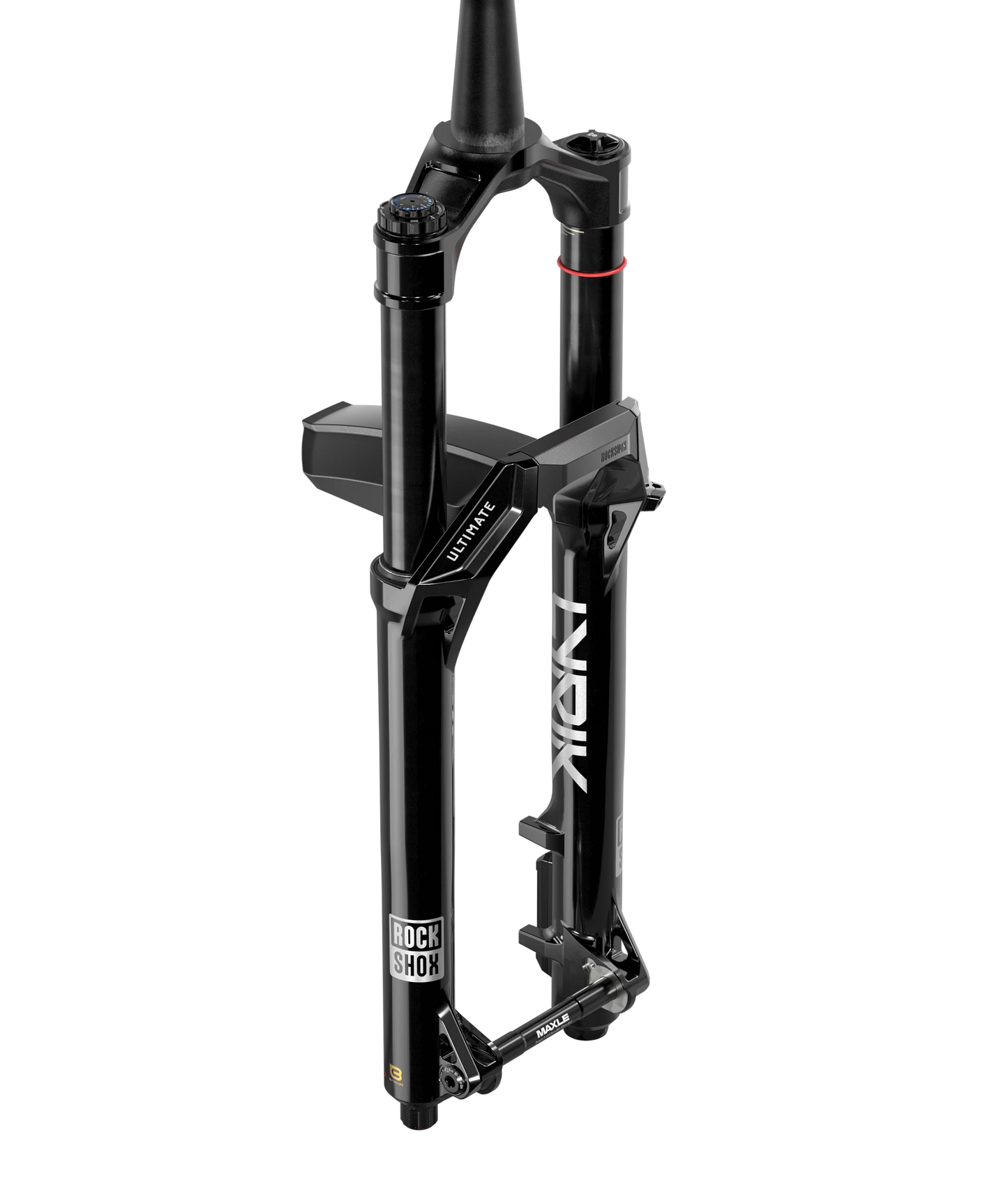 RockShox Lyrik Ultimate Charger 3.2 RC2 160 27.5" 15TAx110 - Gloss Black