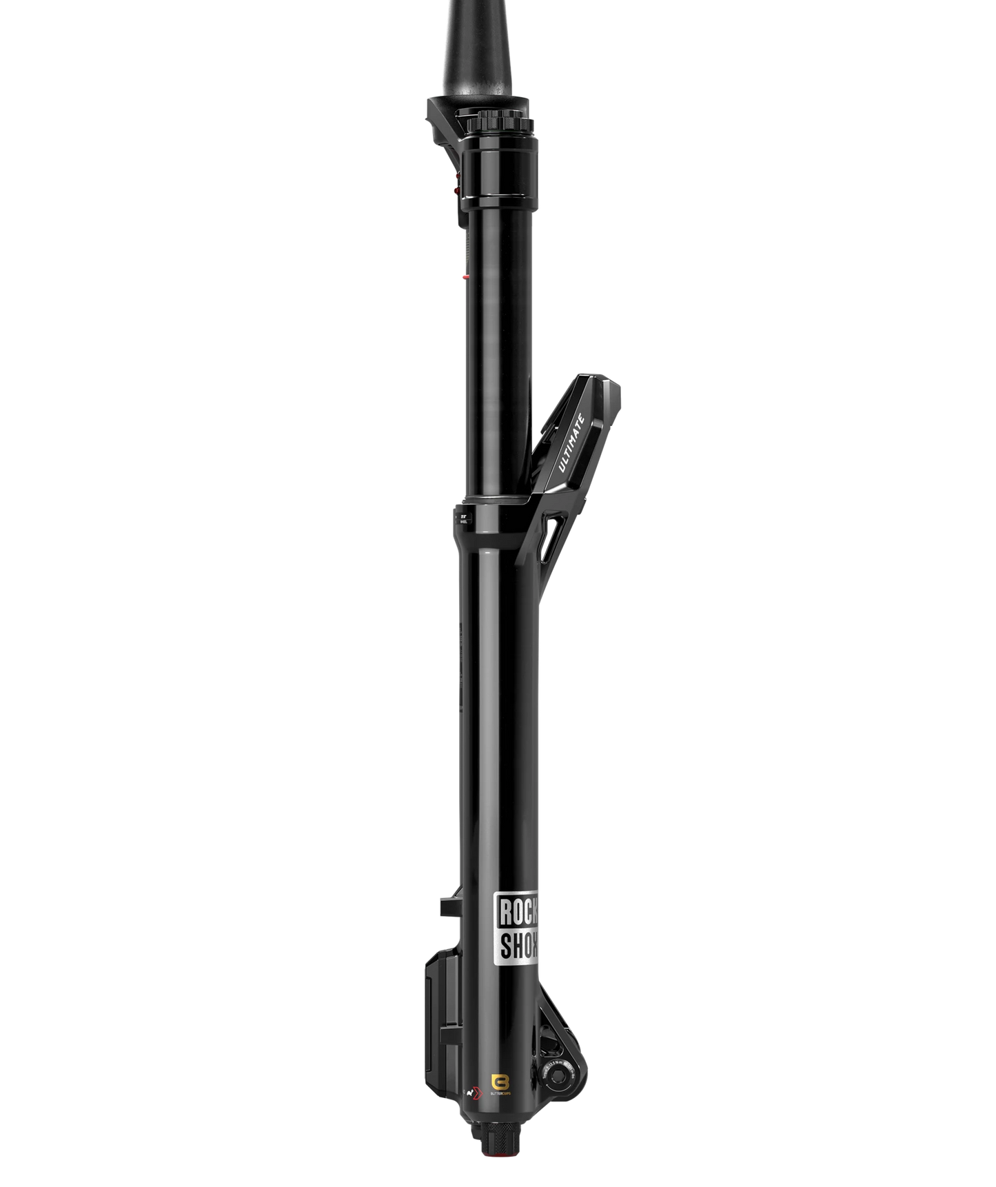 RockShox Lyrik Ultimate Charger 3.2 RC2 160 27.5" 15TAx110 - Gloss Black