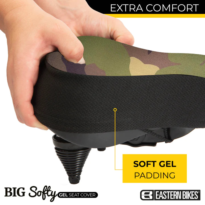 Eastern Big Softy Gel Seat Cover - Camo