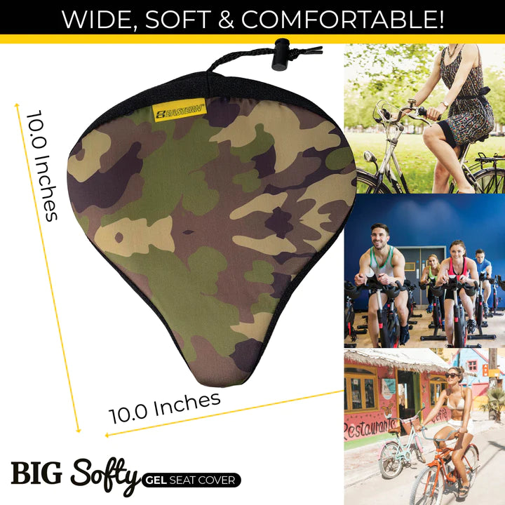 Eastern Big Softy Gel Seat Cover - Camo