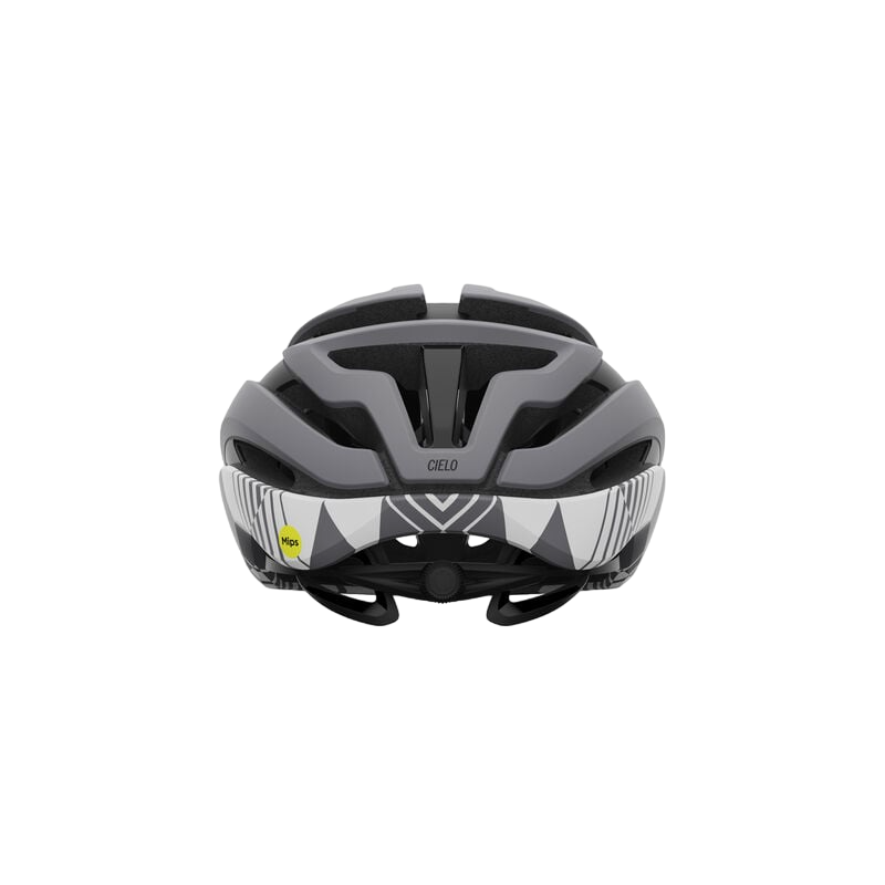 Giro Cielo MIPS Road Helmet - Matt White-Charcoal Rush