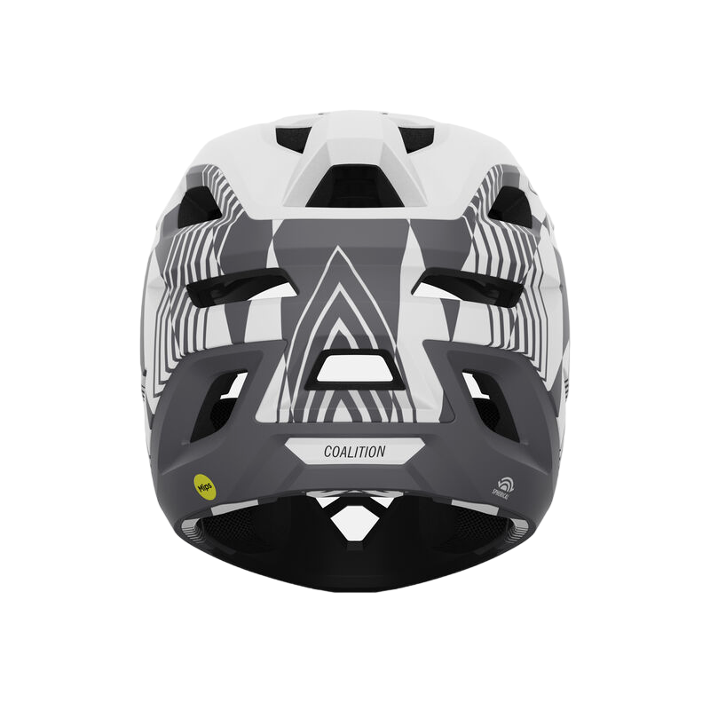 Giro Coalition Spherical Full Face Helmet - Matt Charcoal Rush