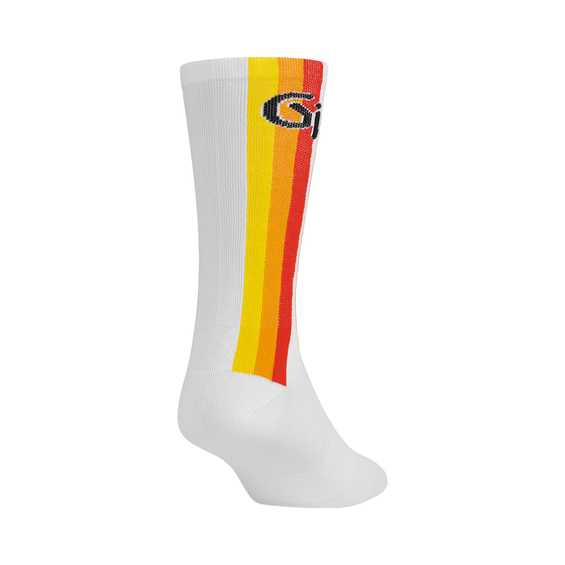 Giro Comp Racer 6" High Rise Sock - '85 White