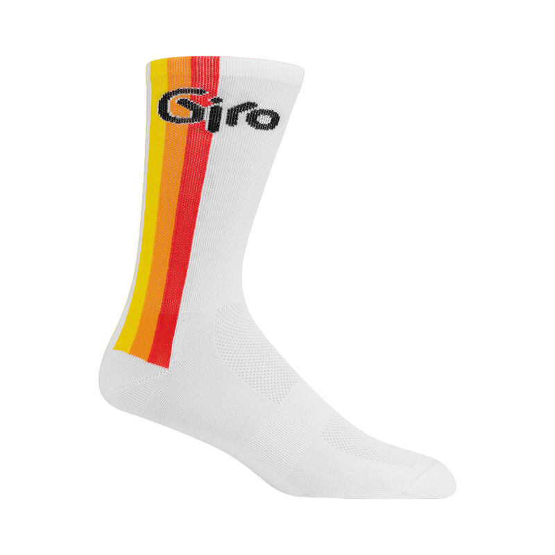 Giro Comp Racer 6" High Rise Sock - '85 White