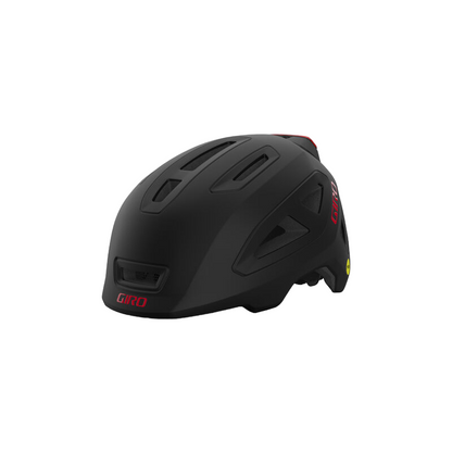 Giro Scamp MIPS II LED Child Helmet Matt Black Red Cambria Bike
