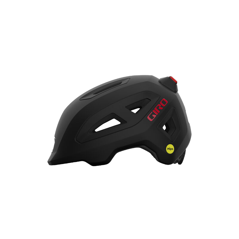 Giro Scamp MIPS II LED Child Helmet - Matt Black-Red