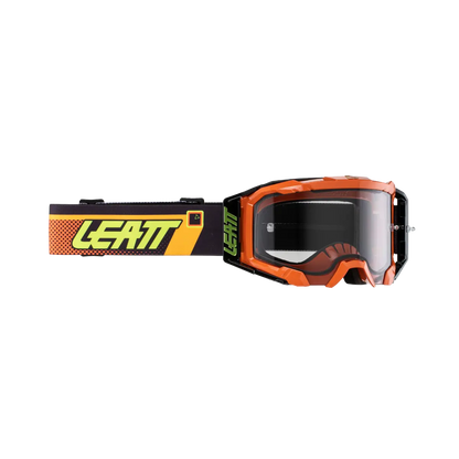 Leatt Velocity 5.5 MTB Goggle - Citrus-Light Gray - 2024