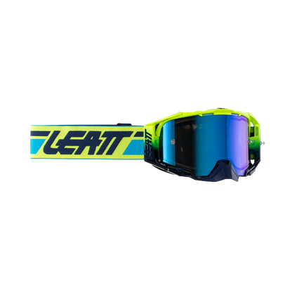 Leatt Velocity 6.5 Iriz MTB Goggle - Lime-Blue - 2024