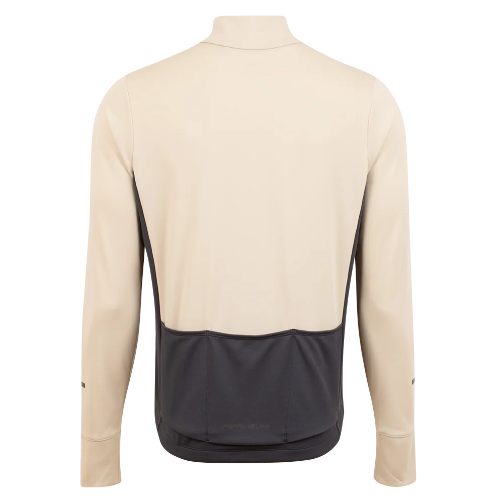 Pearl Izumi Quest Thermal Long Sleeve Road Jersey - Stone-Dark Ink