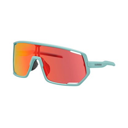 Shimano Technium 2 Sunglasses - Teal - Ridescape Road Lens
