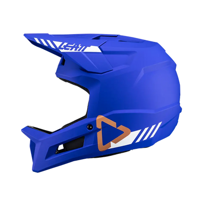 Leatt MTB Gravity 1.0 Full Face Helmet - Junior - UltraBlue - 2024