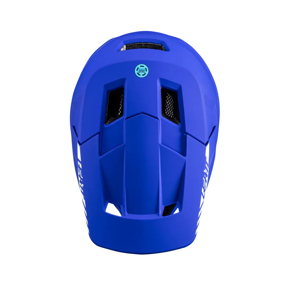 Leatt MTB Gravity 1.0 Full Face Helmet - Junior - UltraBlue - 2024